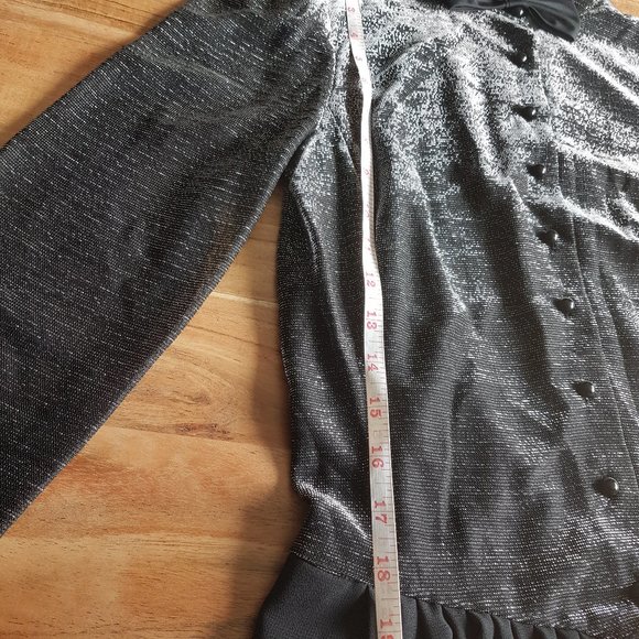 70s / 80s Vintage Randy Collection Chiffon Dress - Picture 12 of 16